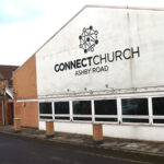 Picture of the outside of the Connect Church on Ashby Road.