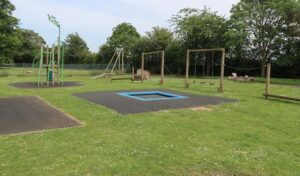 Picture of the new play equipment at Scawby Play Park.